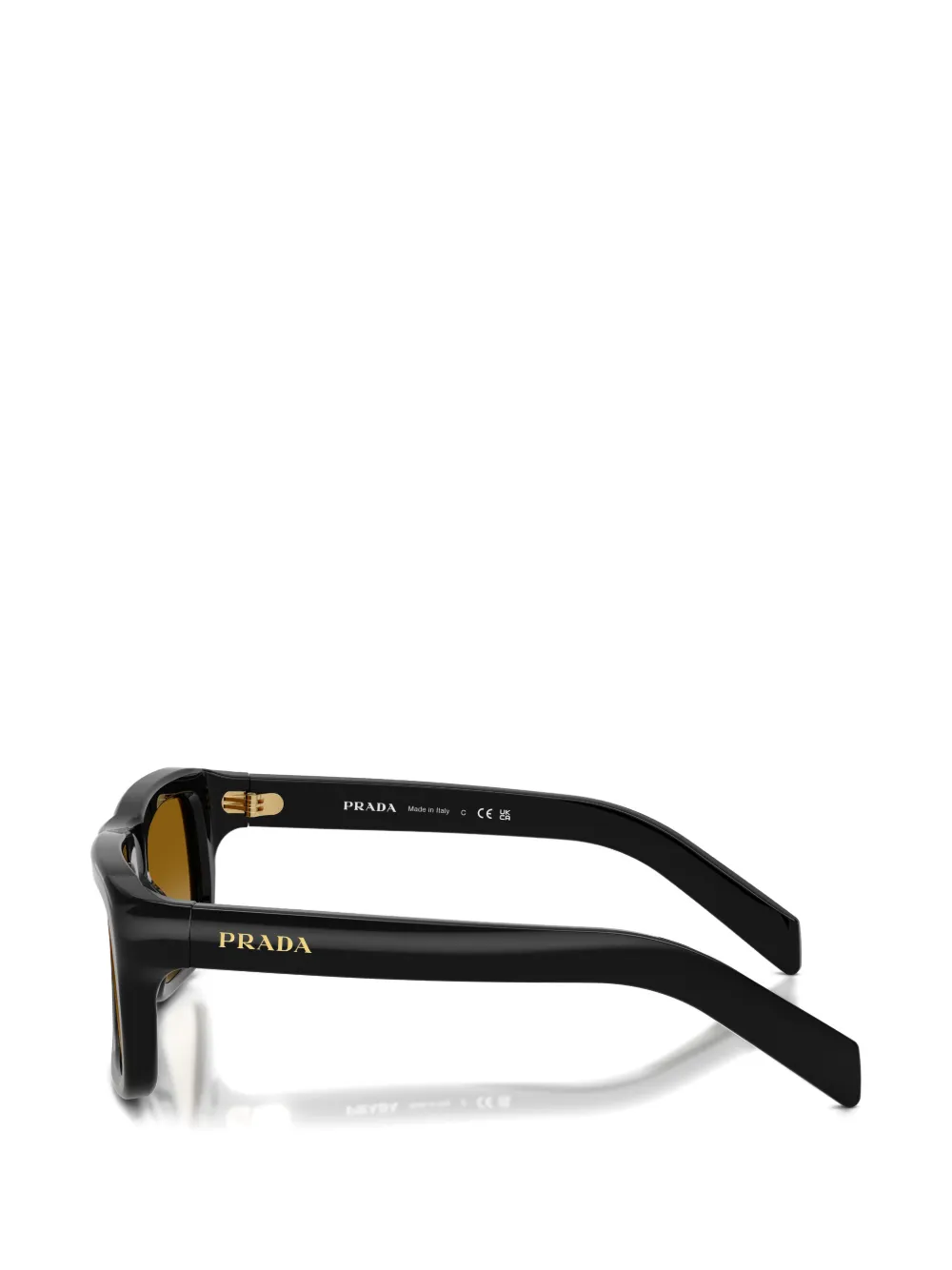  Prada Eyewear Square-frame Sunglasses - Black 