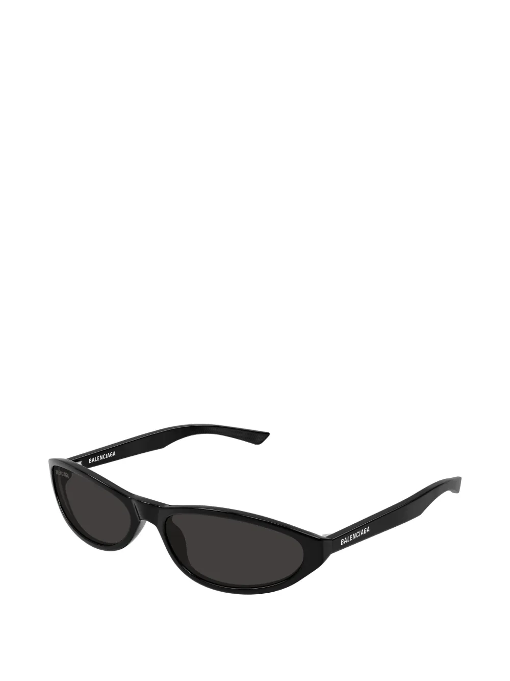 Balenciaga Eyewear Zonnebril met ovalen montuur Zwart
