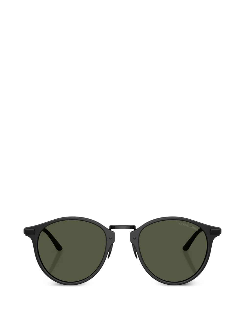 Giorgio Armani round-frame sunglasses - Nero