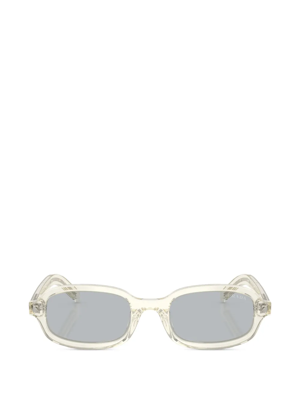 Prada Eyewear oval-frame sunglasses - Toni neutri