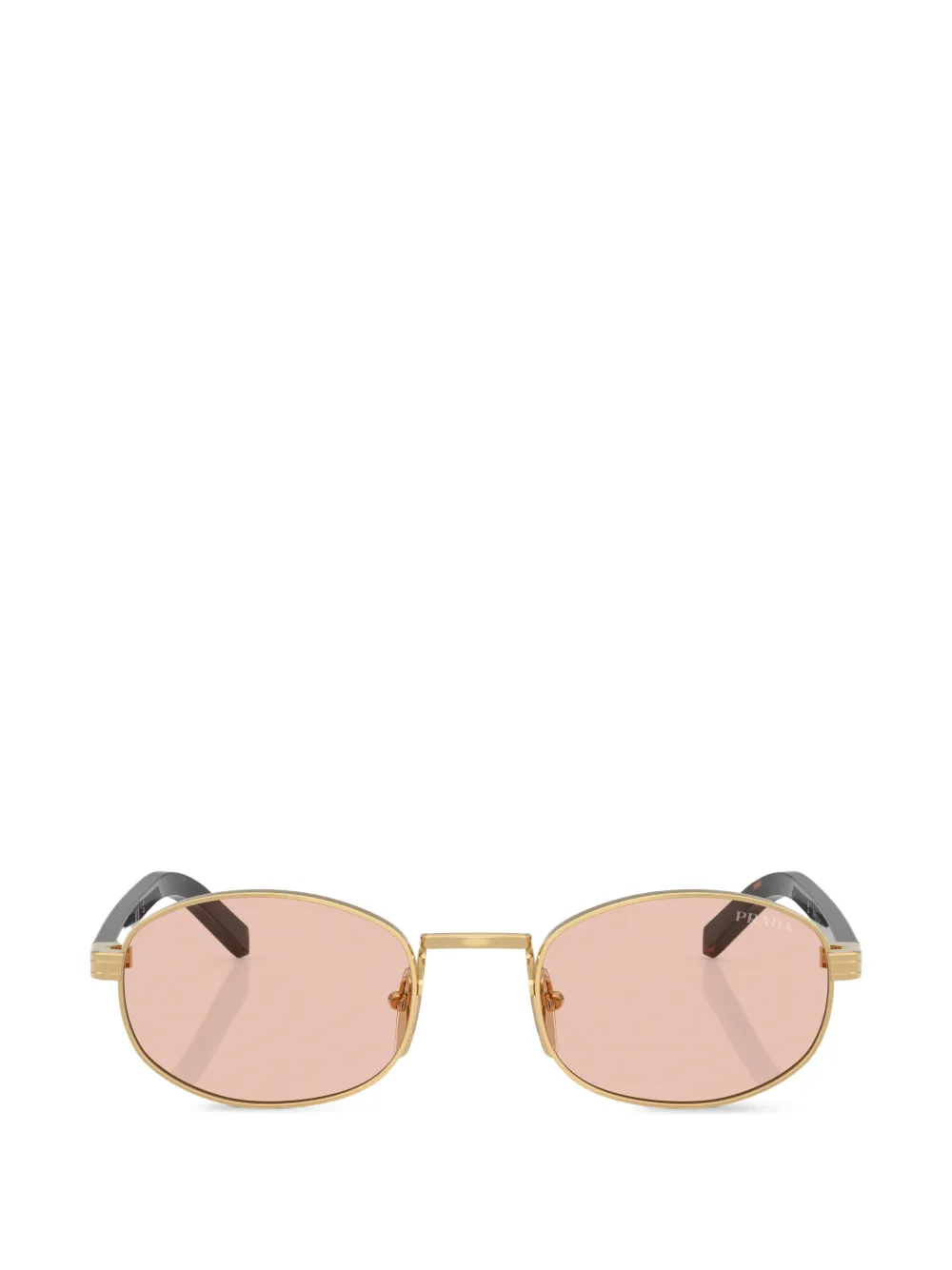 Prada Eyewear oval-frame sunglasses - Oro