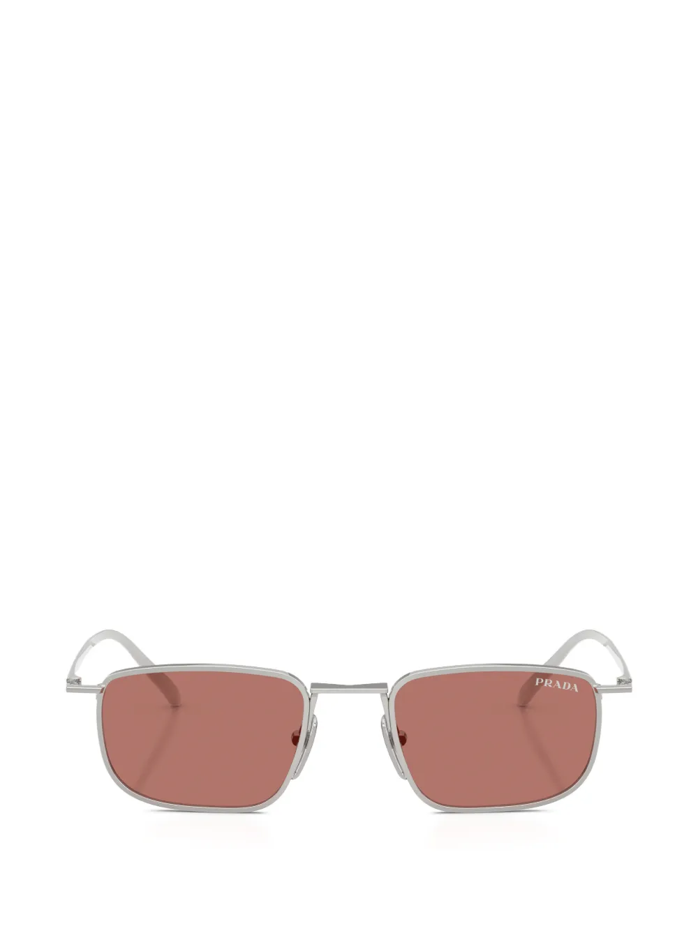 Prada Eyewear square frame sunglasses - Silber
