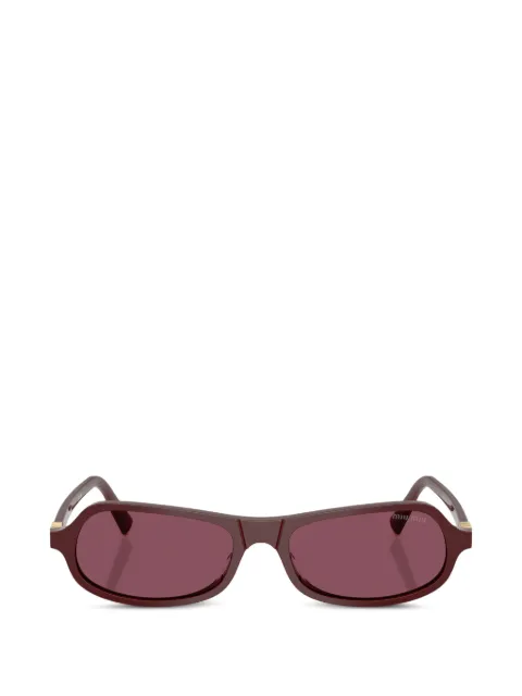 Miu Miu Eyewear geometric-frame sunglasses