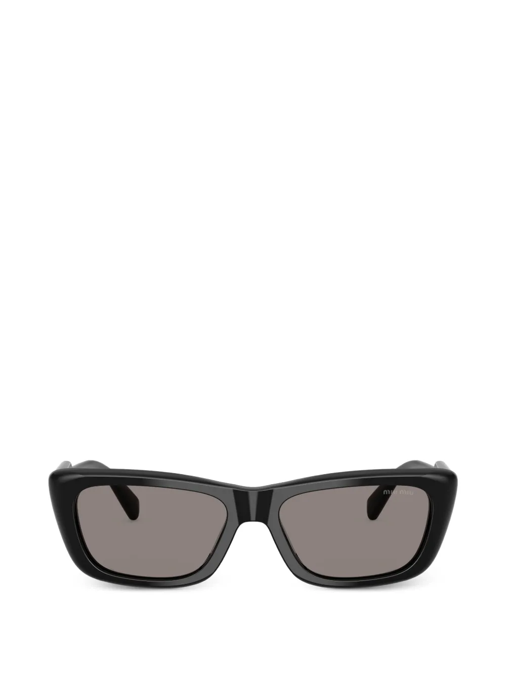 Miu Miu Eyewear rectangle sunglasses - Nero