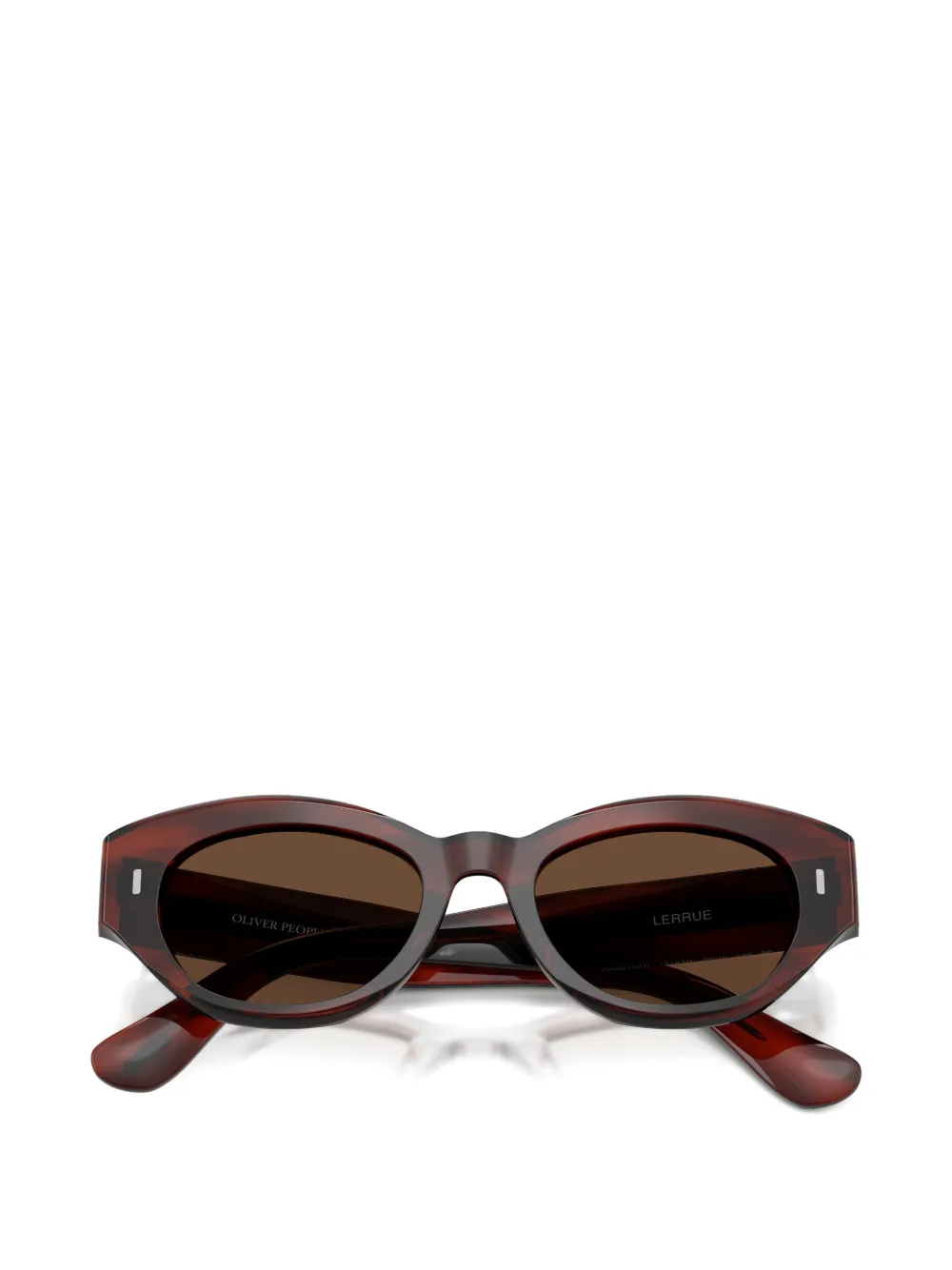 Oliver Peoples Lerrue zonnebril Bruin