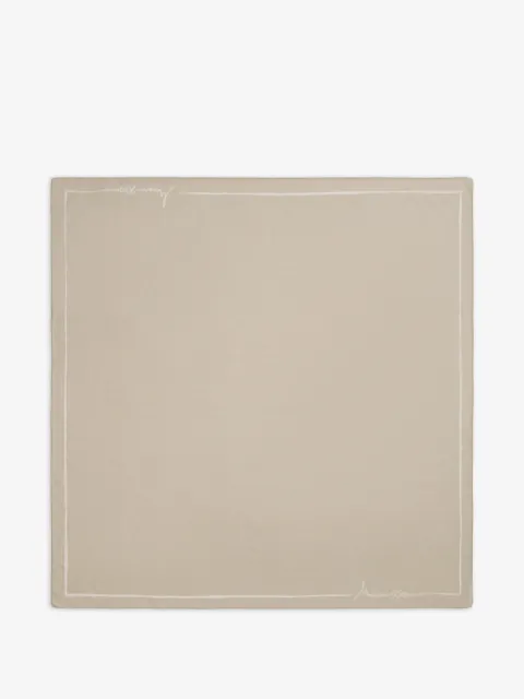 Maison Kitsuné Poetic Script scarf