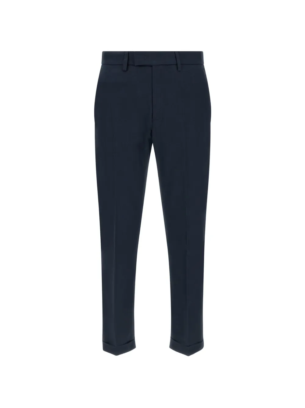 Department 5 logo-patch pleated trousers - Blu