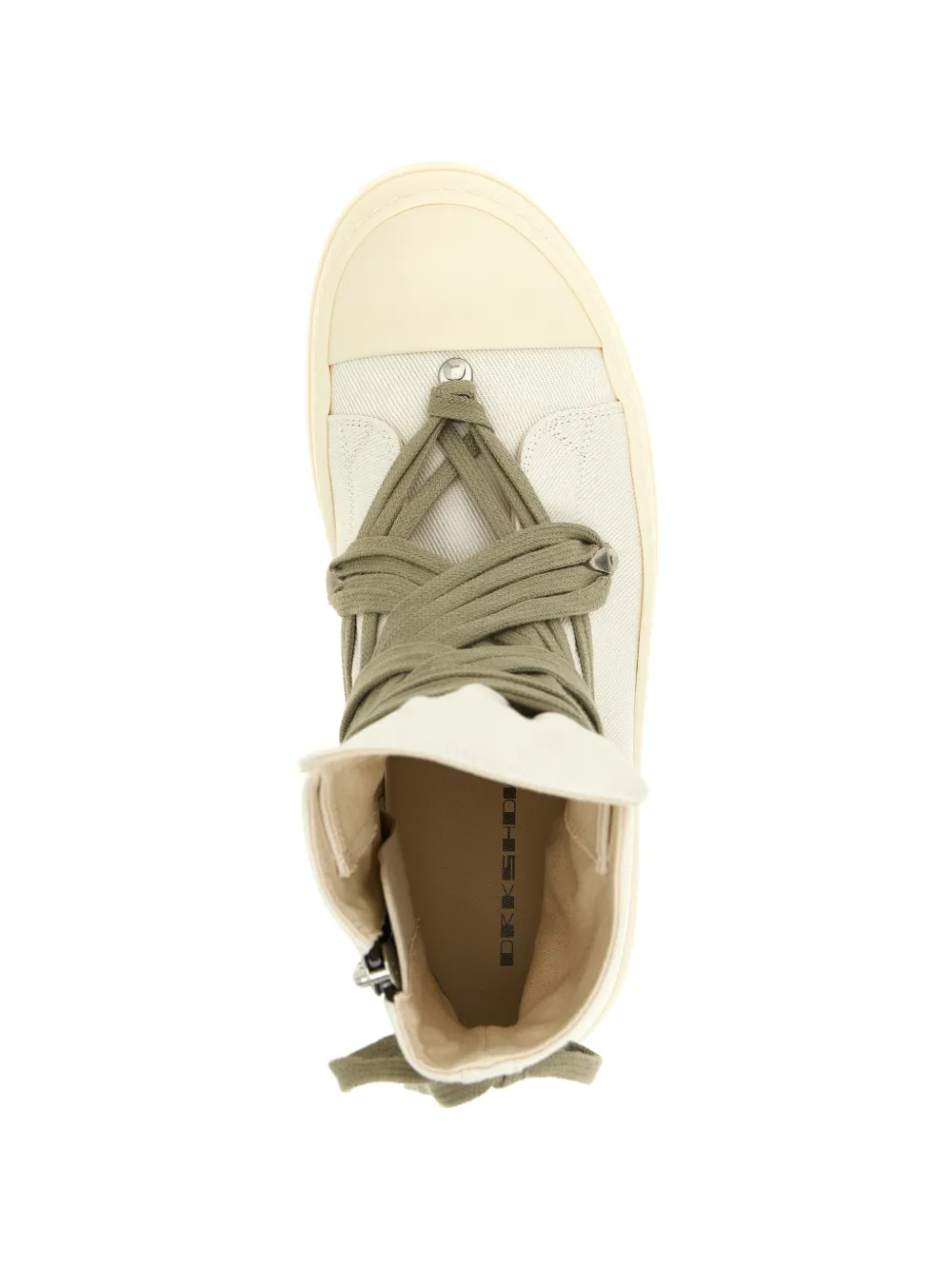 Rick Owens DRKSHDW Megalace sneakers Beige