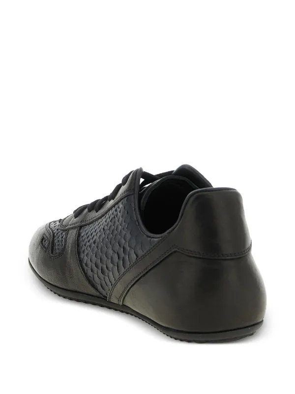 Rick Owens Minimal レザースニーカー | ブラック | FARFETCH JP
