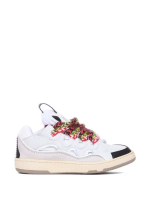 Lanvin Curb lace-up Sneakers | White | FARFETCH