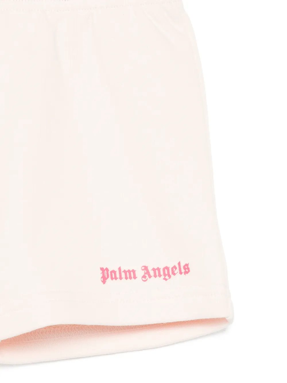 Palm Angels Kids Shorts met logoprint Roze