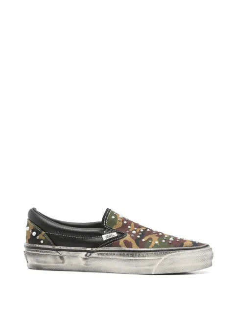 Vans Premium Classic camouflage-pint embellished sneakers