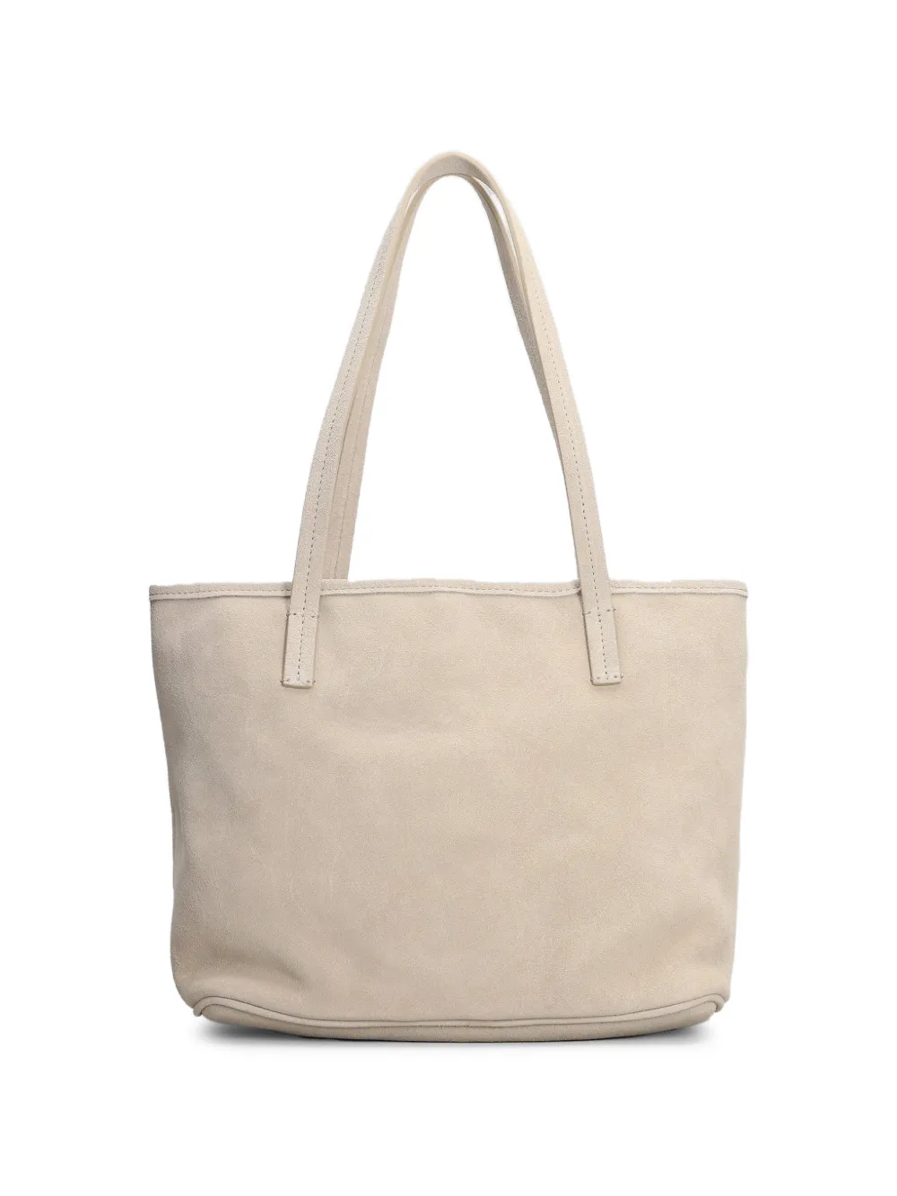 MC2 Saint Barth City shopper met logo-reliëf Beige