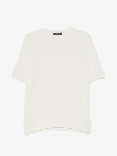 Zanone playera con cuello redondo