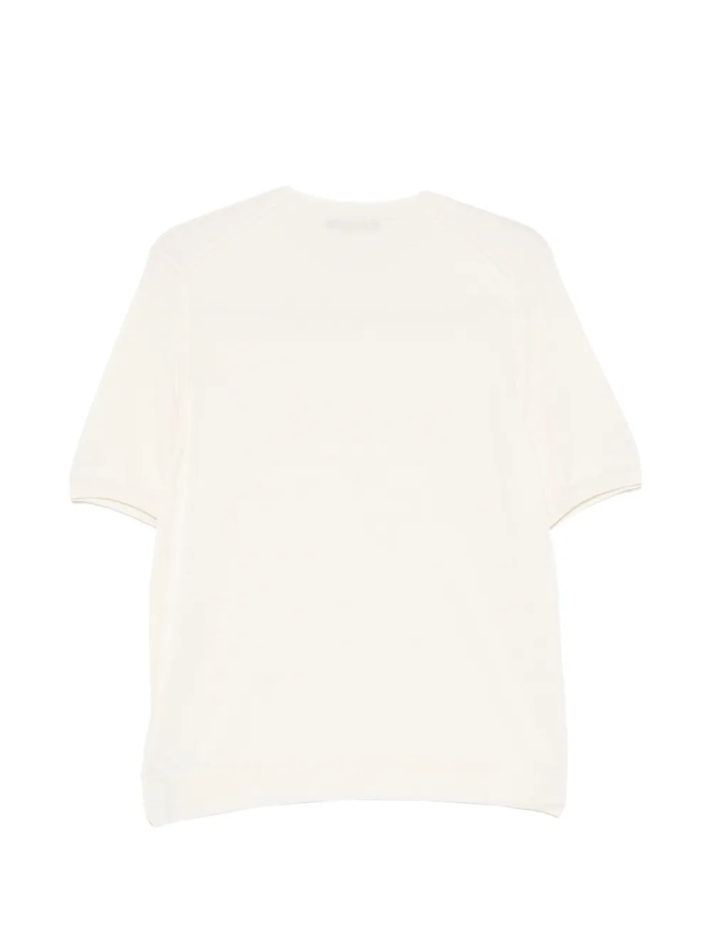 Zanone T-shirt met ronde hals Wit