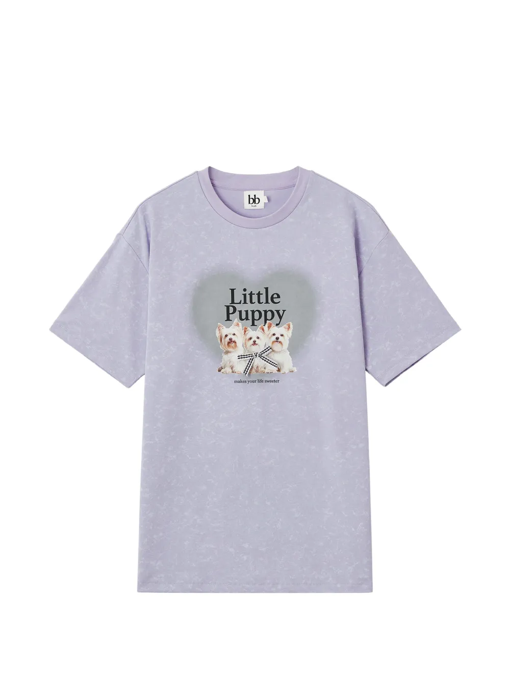 b+ab graphic-print T-shirt - Viola