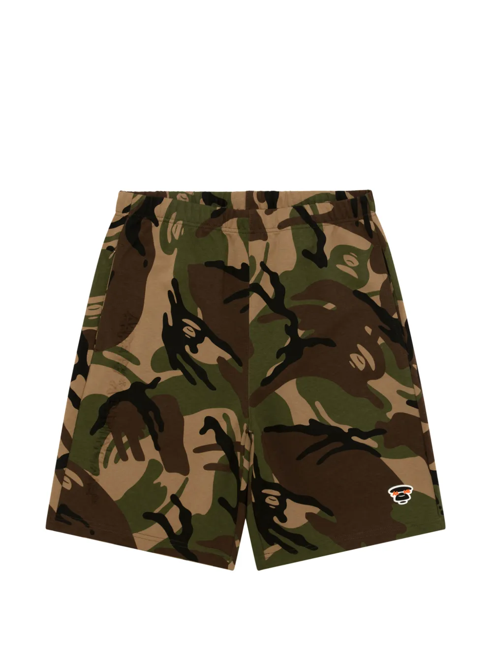 AAPE BY *A BATHING APE® camouflage-pattern shorts - Nude
