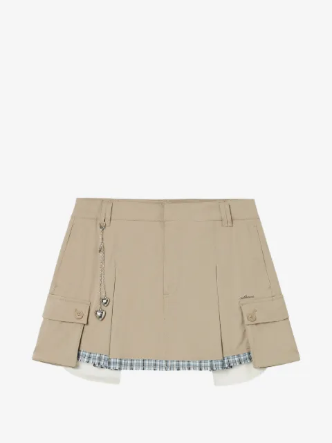 Musium Div. heart-charm pocket shorts