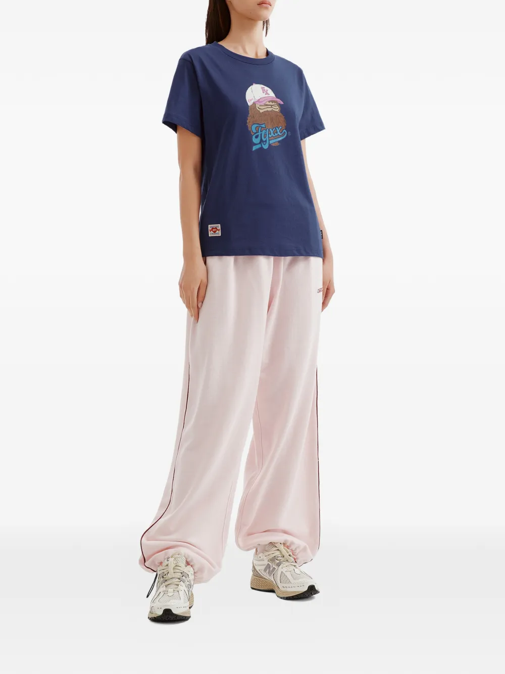  Fingercroxx Graphic T-shirt - Blue 
