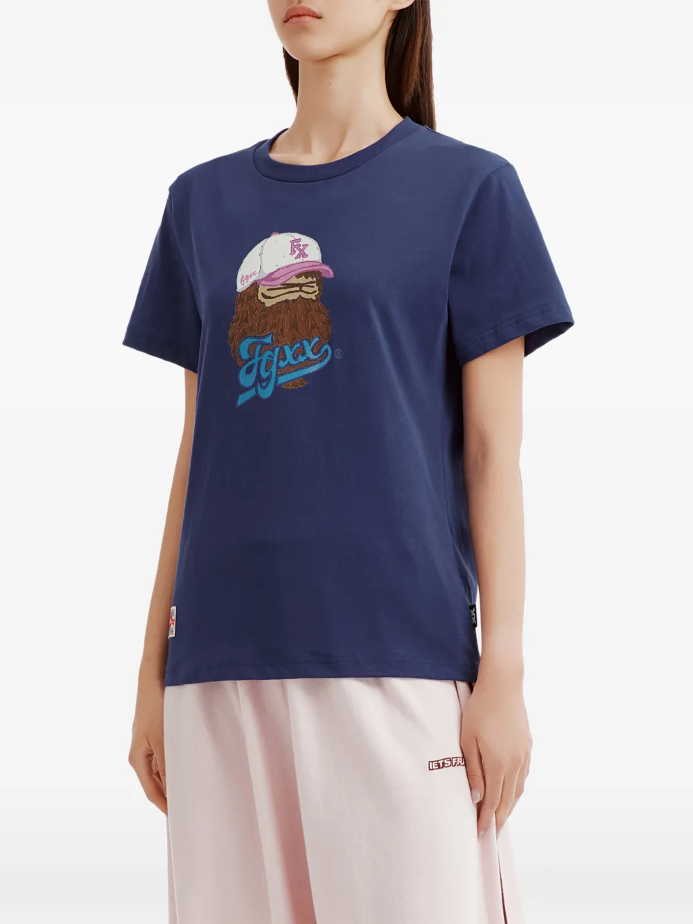  Fingercroxx Graphic T-shirt - Blue 