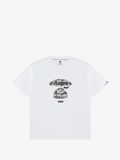 AAPE BY *A BATHING APE® playera con logo estampado