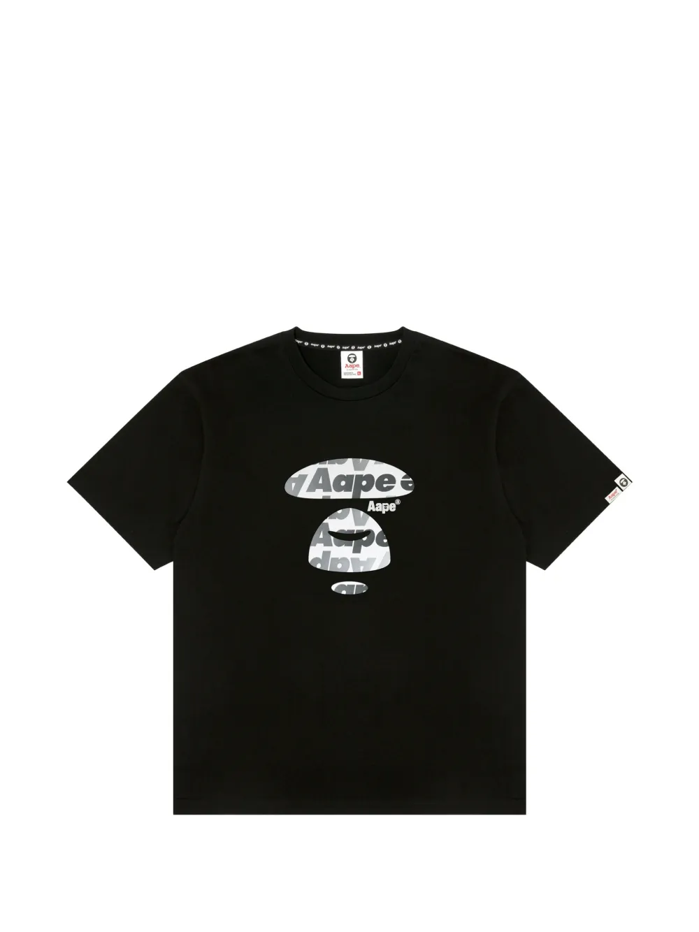 AAPE BY *A BATHING APE® graphic print T-shirt - Nero