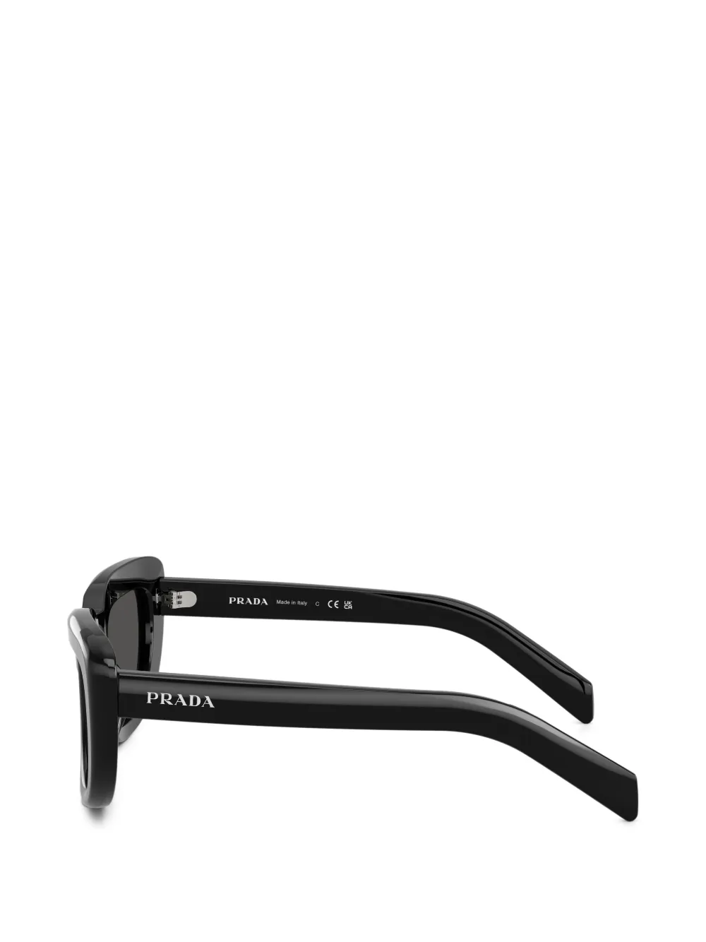 Prada Eyewear Prada Shadowplay zonnebril Zwart