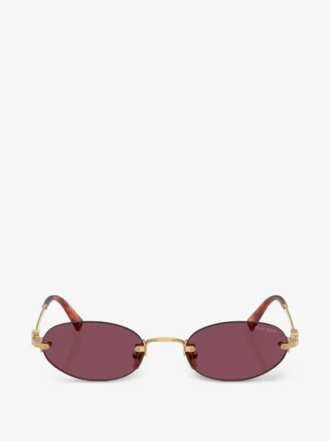 Miu Miu Eyewear oval-frame sunglasses