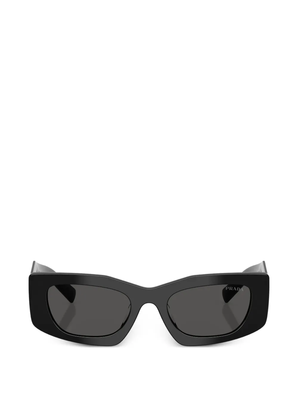 Prada Eyewear geometric-frame sunglasses - Nero