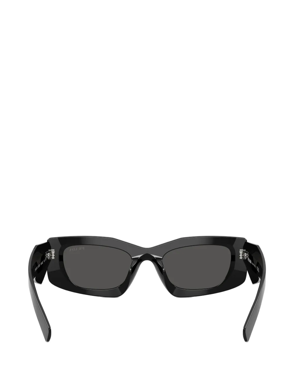 Prada Eyewear Zonnebril met geometrisch montuur Zwart
