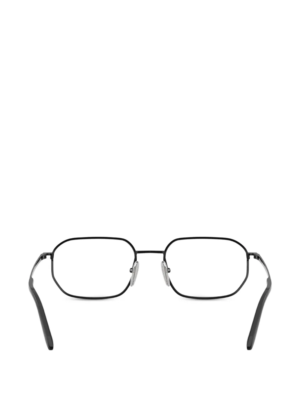 Prada Eyewear Bril met vierkant montuur Zwart