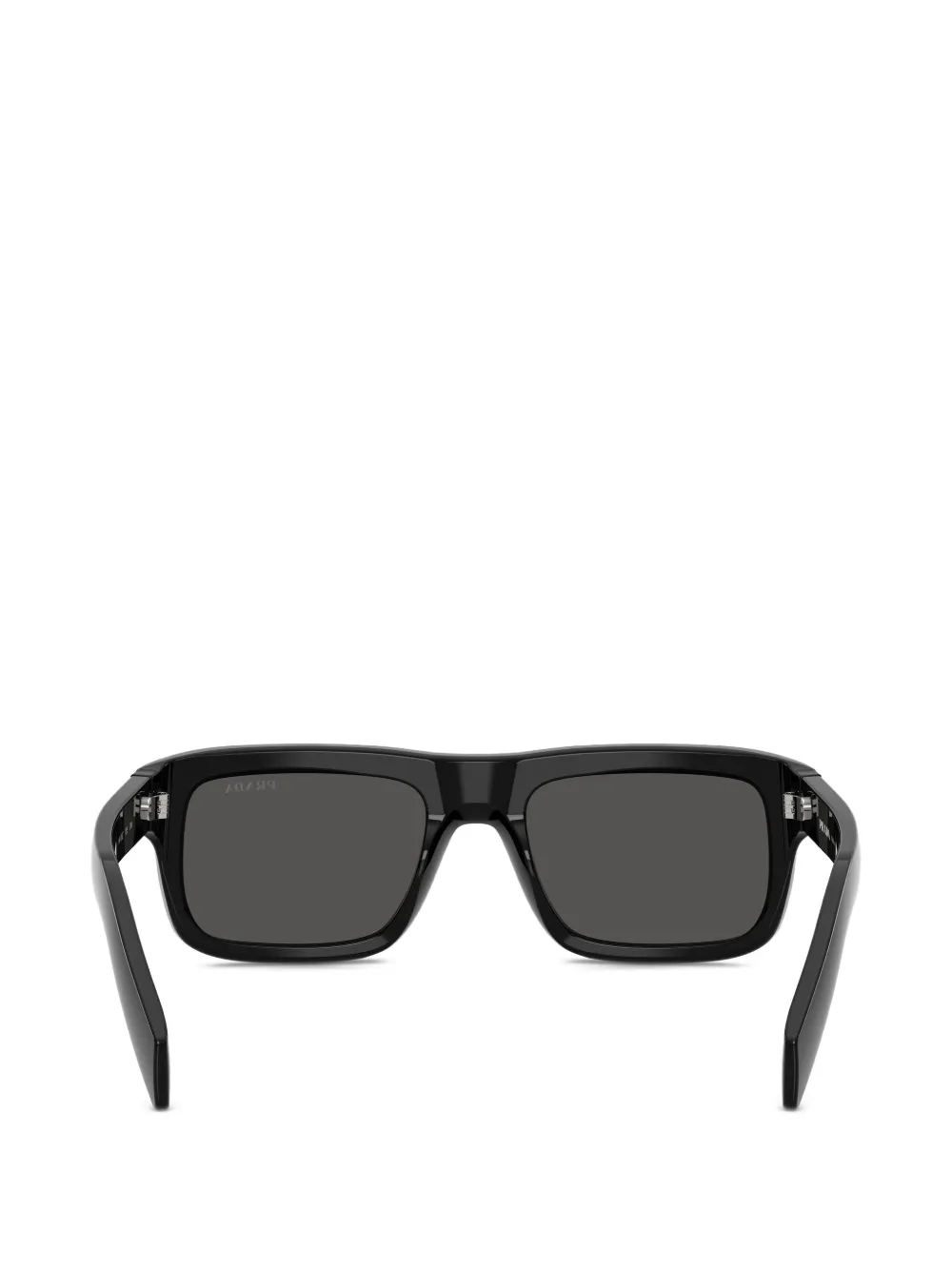 Prada Eyewear Zonnebril met vierkant montuur Zwart