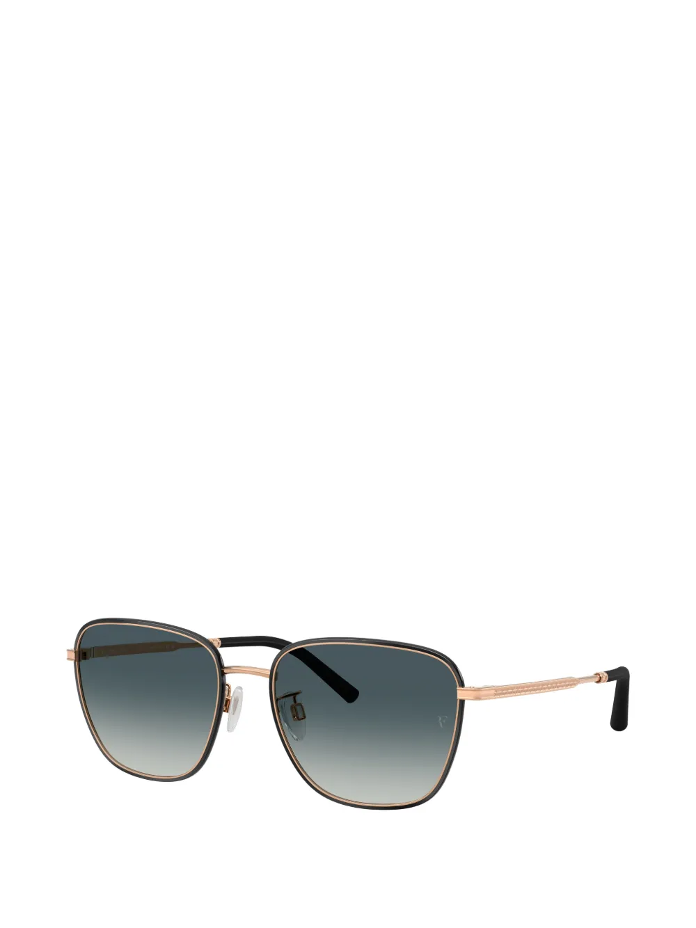 Oliver Peoples Zonnebril met vierkant montuur Zwart