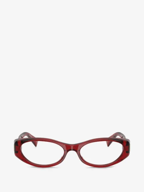 Miu Miu Eyewear lunettes de vue à monture ovale