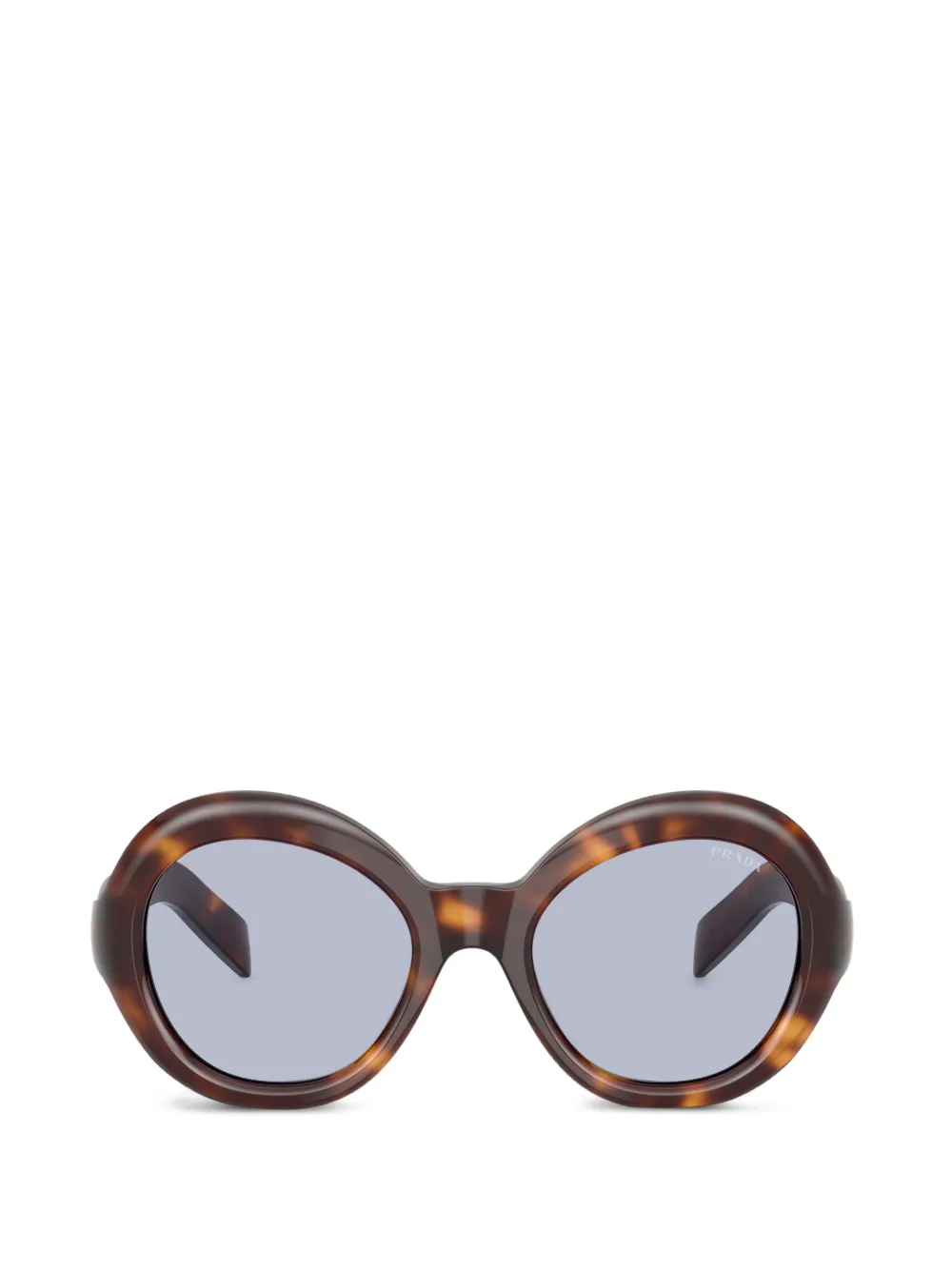 Prada Eyewear round-frame sunglasses - Marrone