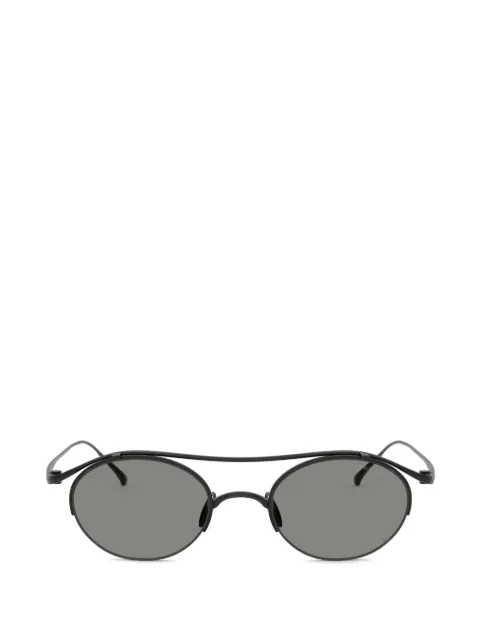 Giorgio Armani round browline sunglasses