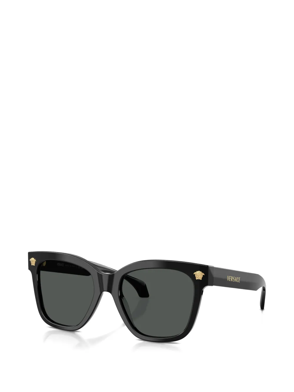 Versace Eyewear medallion square-frame sunglasses - Nero