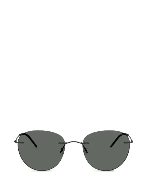Giorgio Armani round sunglasses