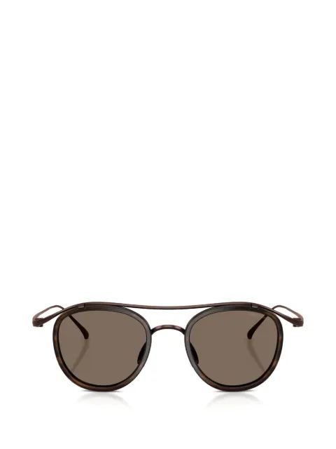Giorgio Armani round top bar sunglasses
