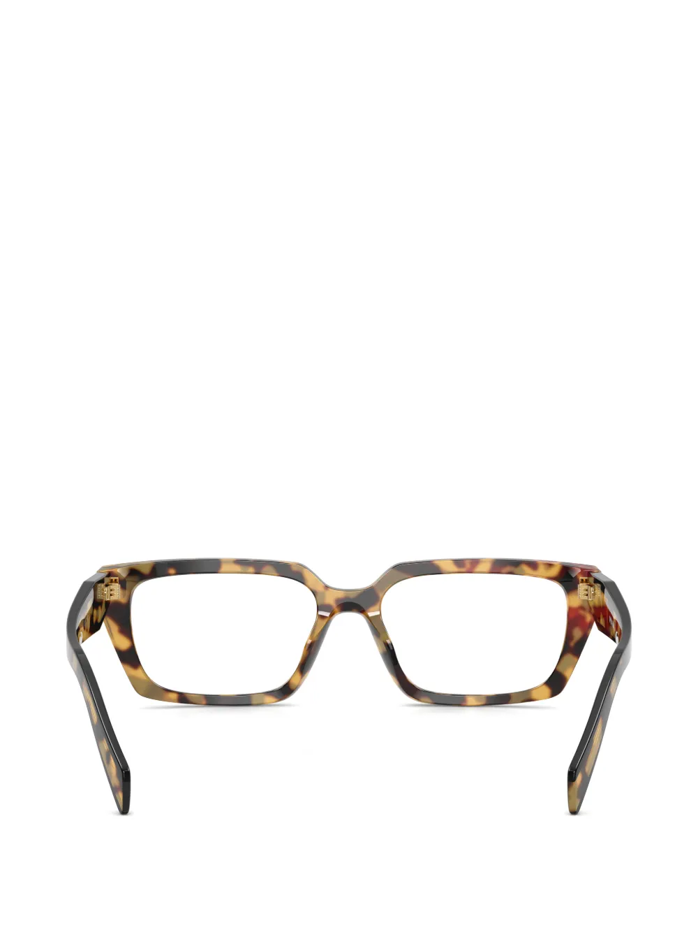 Prada Eyewear Bril met vierkant montuur Bruin