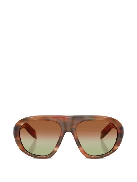 Prada Eyewear lentes de sol con armazón redonda
