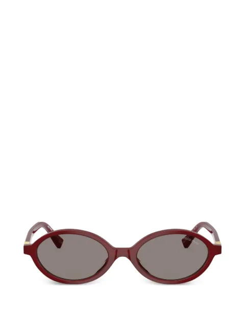 Miu Miu Eyewear Regard oval-frame sunglasses