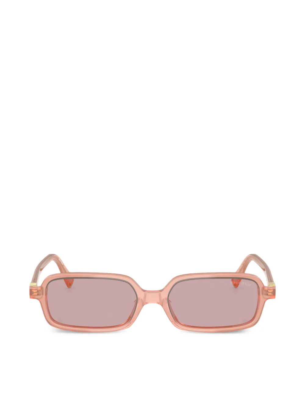 Miu Miu Eyewear rectangle-frame sunglasses - Rosa