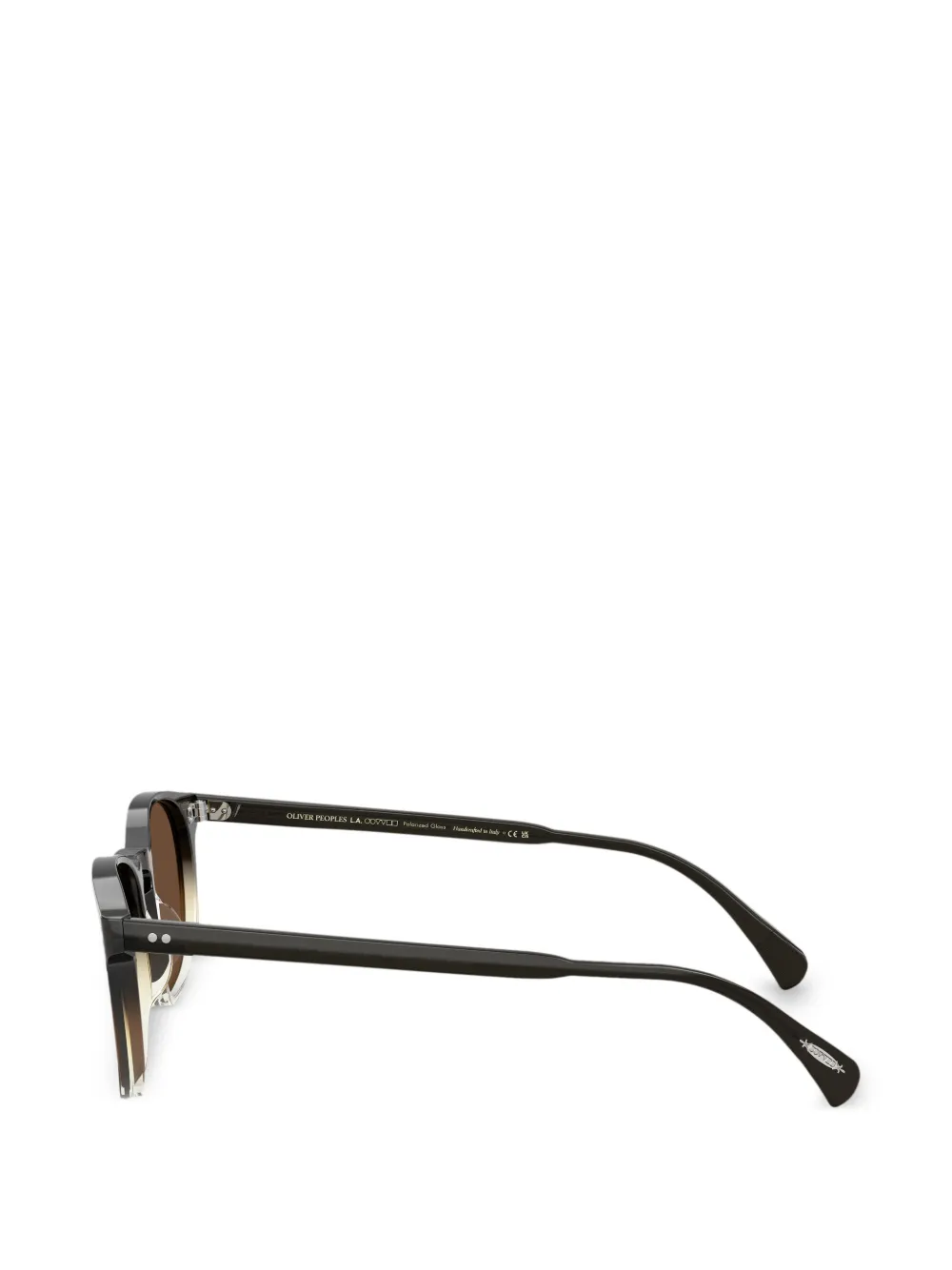 Oliver Peoples Finley Esq. zonnebril Sun zonnebril met rond montuur Grijs