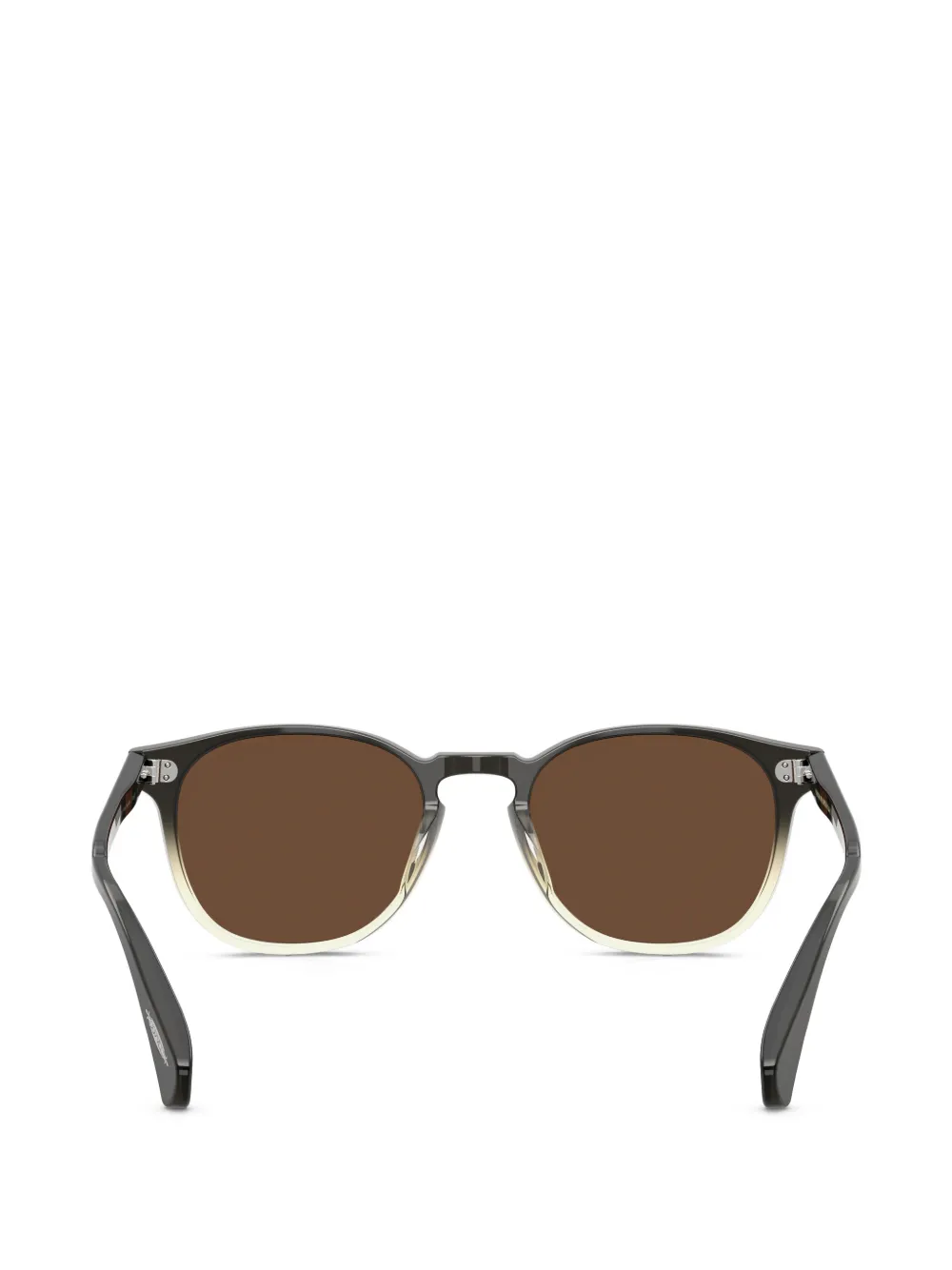 Oliver Peoples Finley Esq. zonnebril Sun zonnebril met rond montuur Grijs