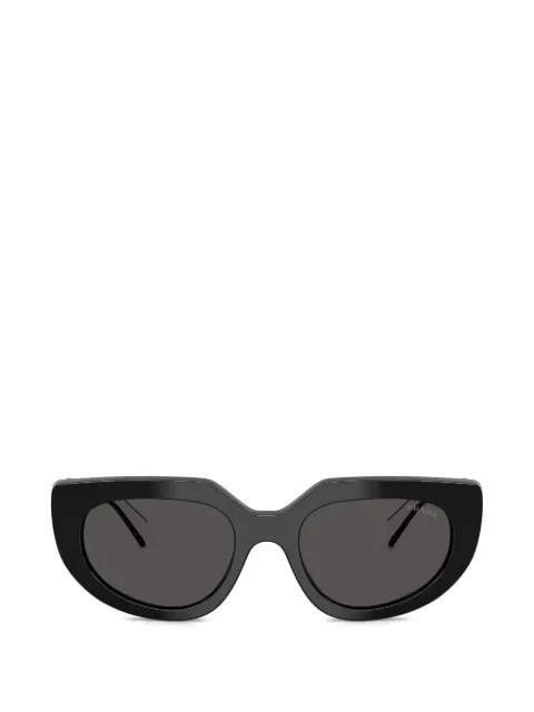 Prada Eyewear lunettes de soleil à monture ovale