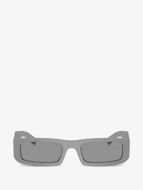 Prada Eyewear triangle-logo rectangle sunglasses