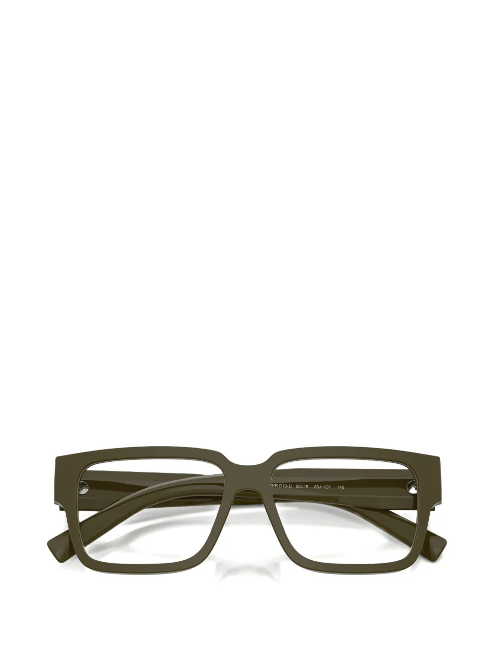 Prada Eyewear Bril met vierkant montuur Groen