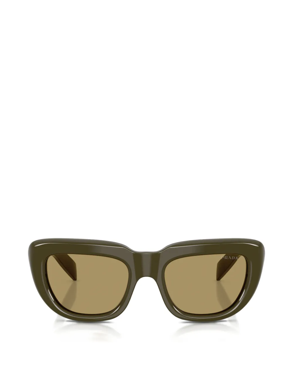 Prada Eyewear cat-eye sunglasses - Verde