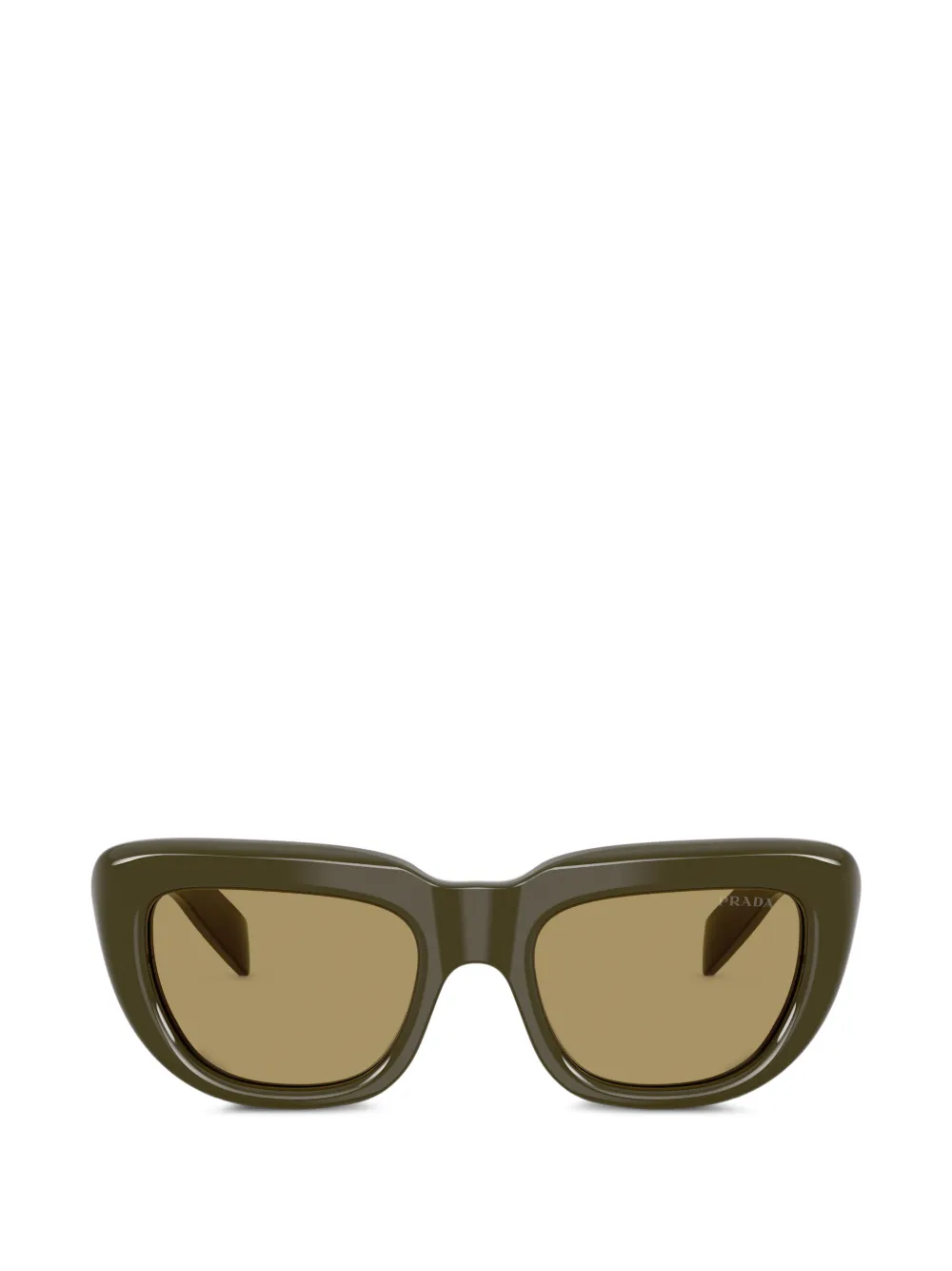 Prada Eyewear cat-eye sunglasses - Verde